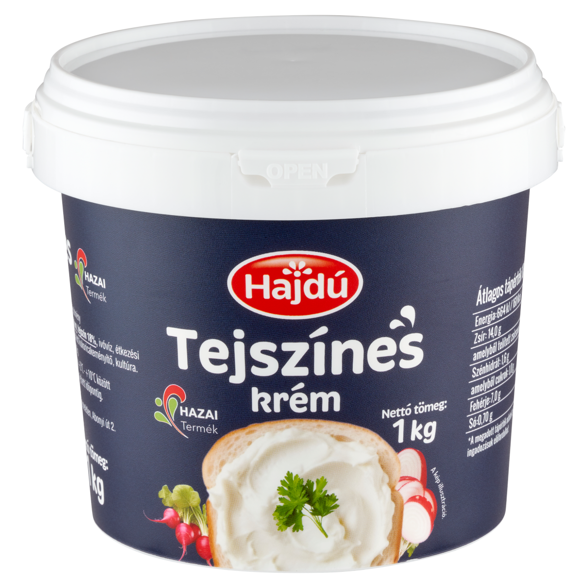 Hajdú Tejszínes Krém 1 kg