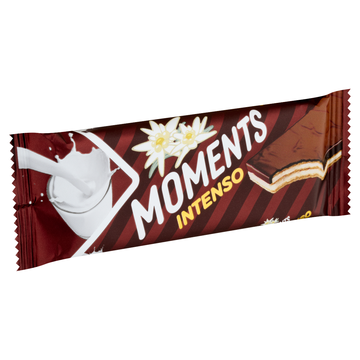 Moments Intenso tejes krémmel töltött kakaós ostyaszelet kakaós bevonómasszában 40 g