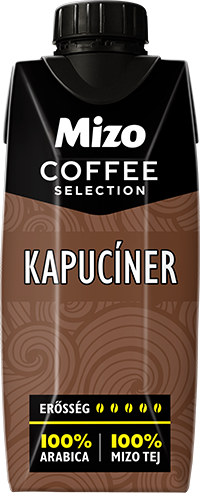 Mizo Coffee Selection Kapucíner UHT zsírszegény kávés tej 250 ml