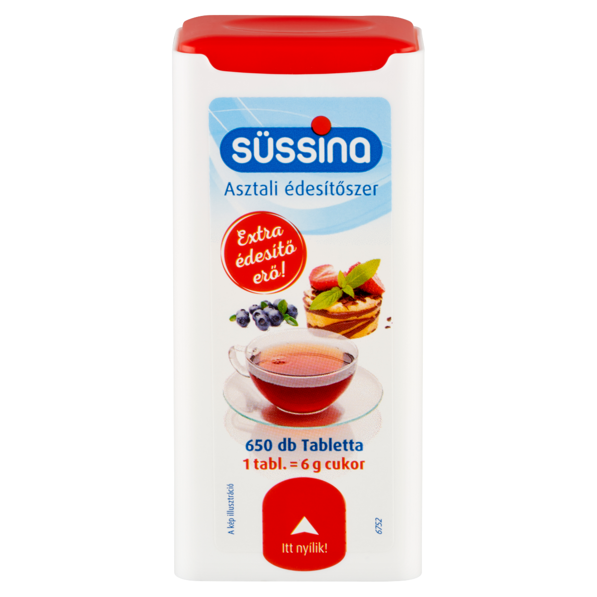 Süssina édesítőszer 650 db 39 g