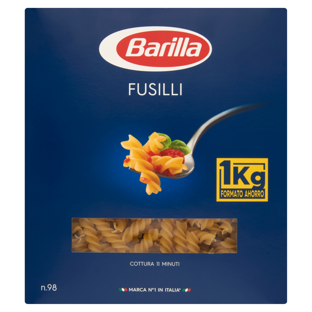 Barilla Fusilli apró durum száraztészta 1 kg