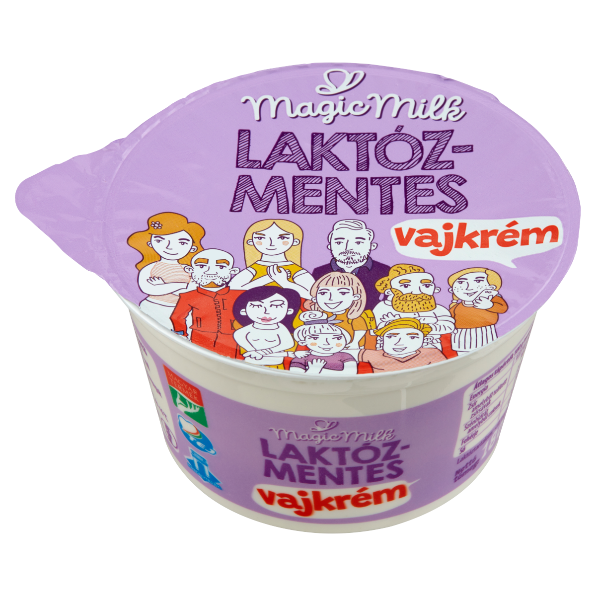 Magic Milk laktózmentes natúr vajkrém 180 g