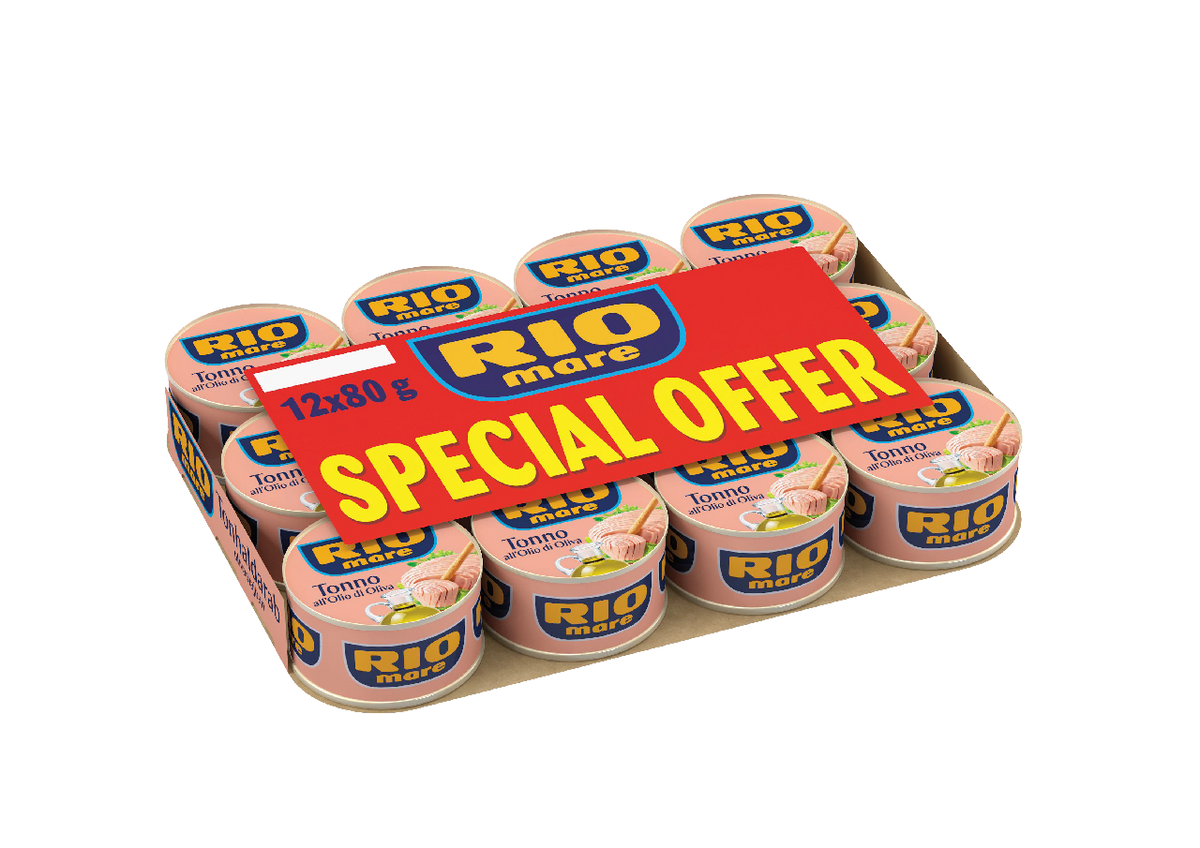RIO mare tonhaldarab olívaolajban 12 x 80 g