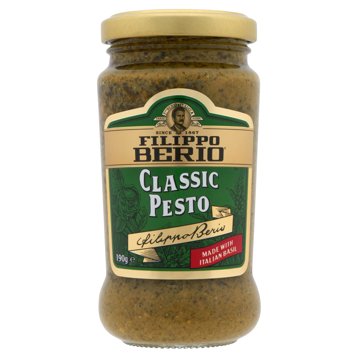 Filippo Berio Classic Pesto bazsalikomos fűszerszósz 190 g