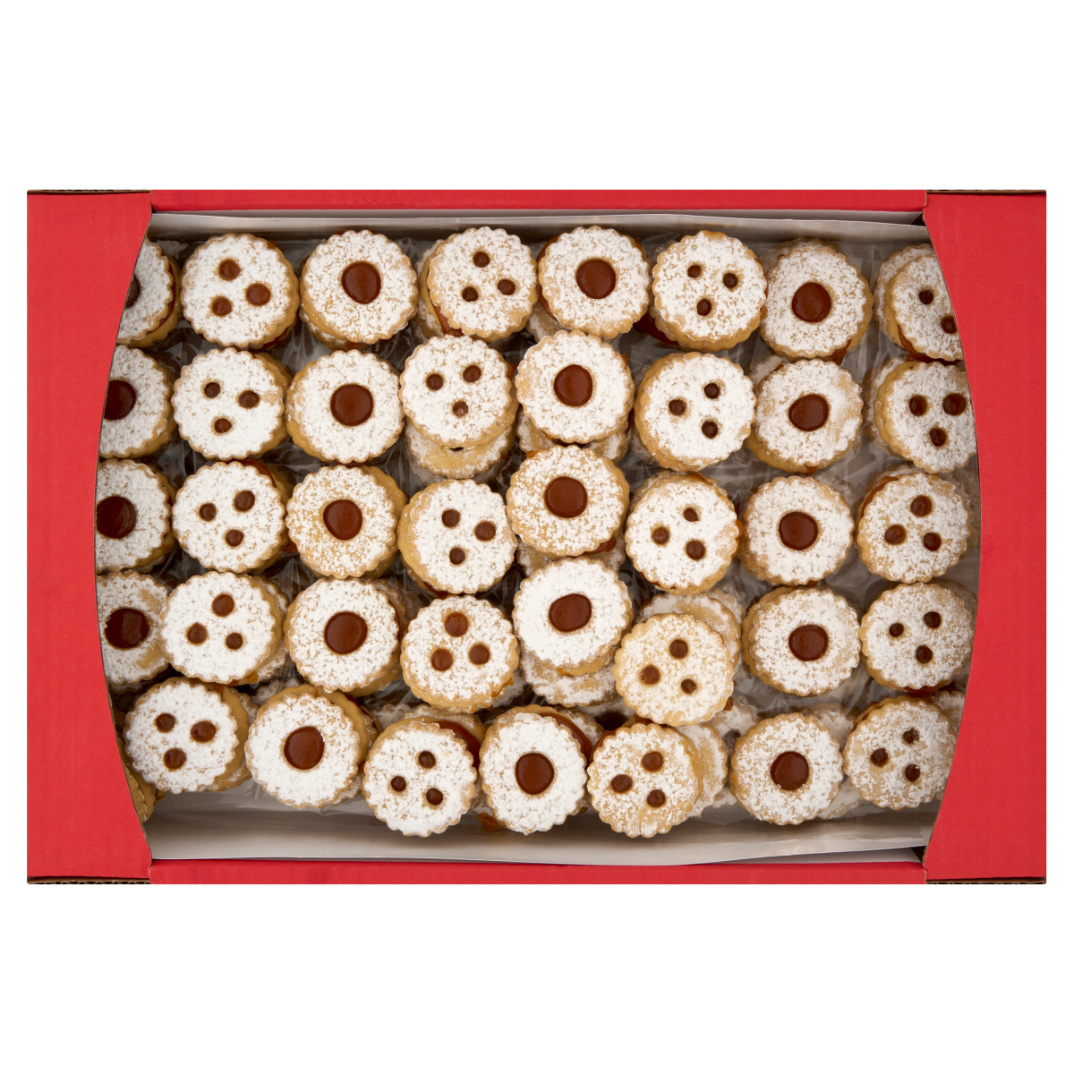 Benei Kis Linzer Koszorú Édes Teasütemény 2,5 kg
