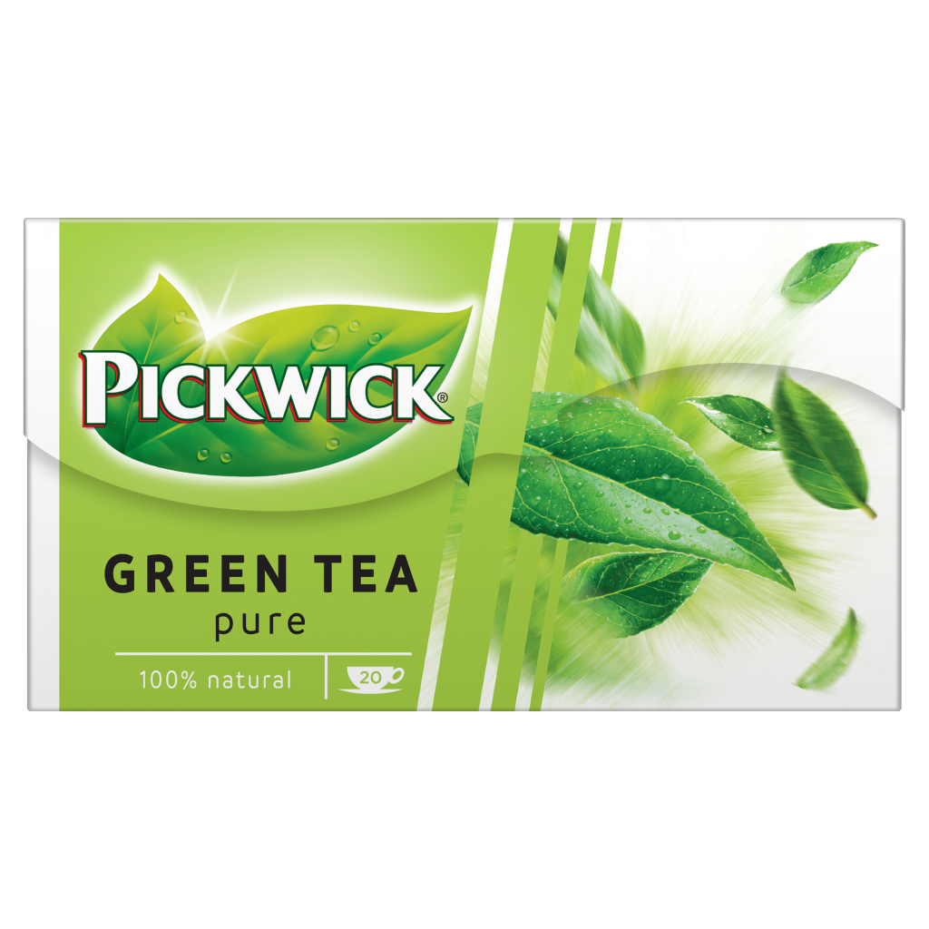 PICKWICK Natúr Zöld Tea 20 x 1,5 g