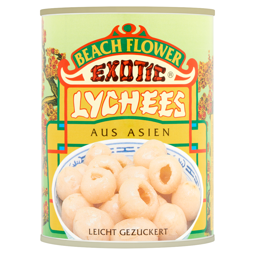 Beach Flower Exotic enyhén cukrozott licsi befőtt 567 g