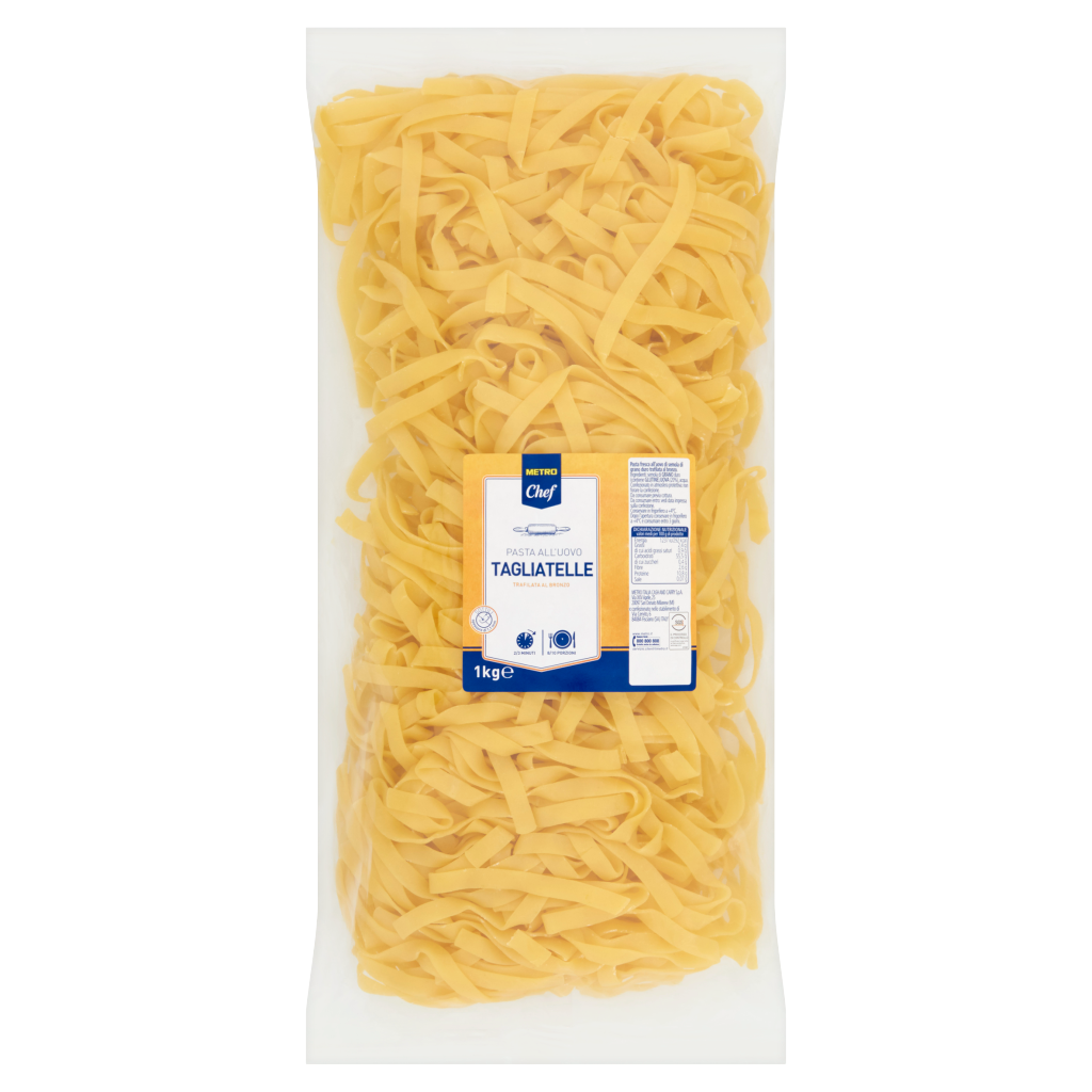 METRO Chef Tagliatelle Tojásos Friss Durumtészta 1 kg