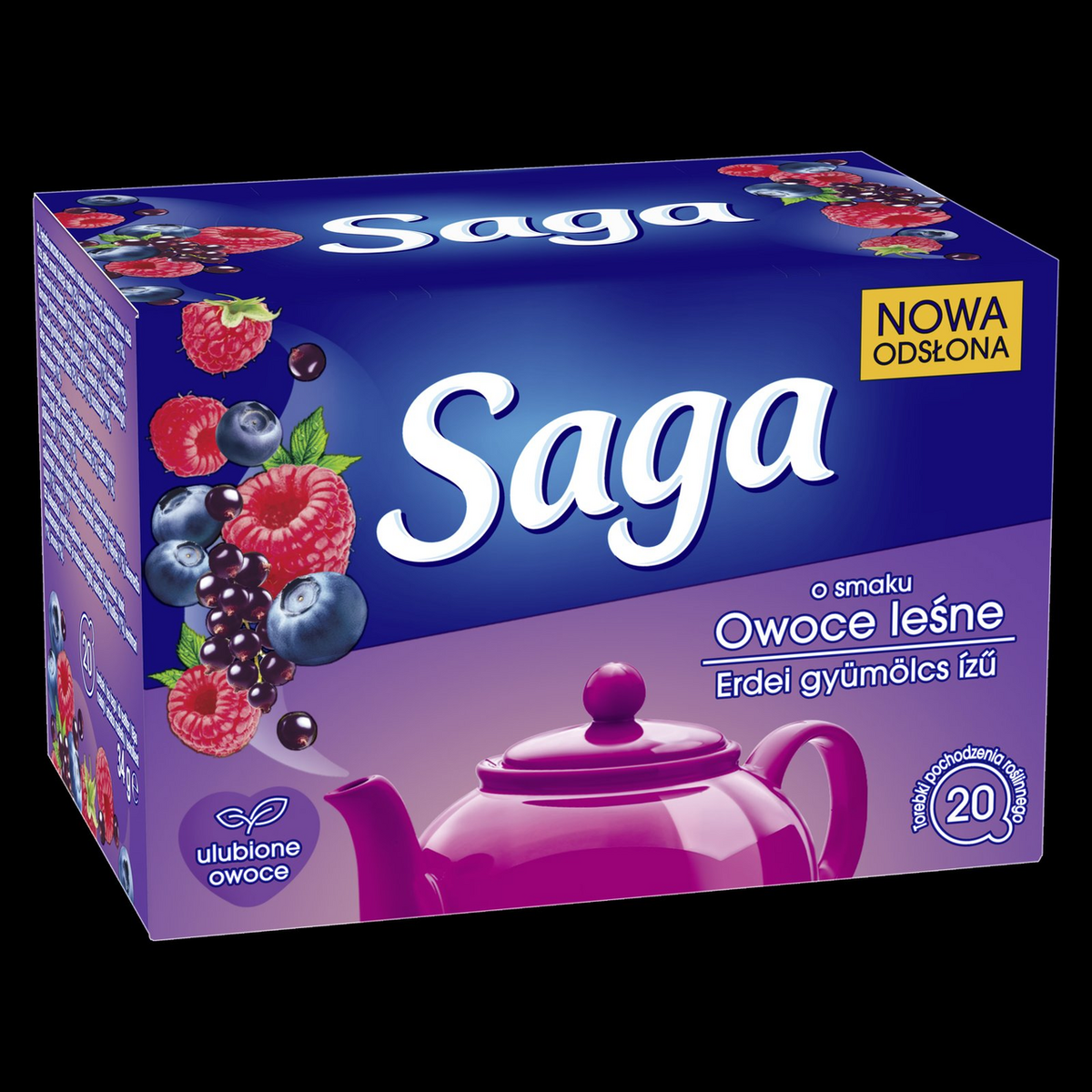 Saga Erdei Gyümölcs Ízű Gyümölcstea 20 filter 34 g