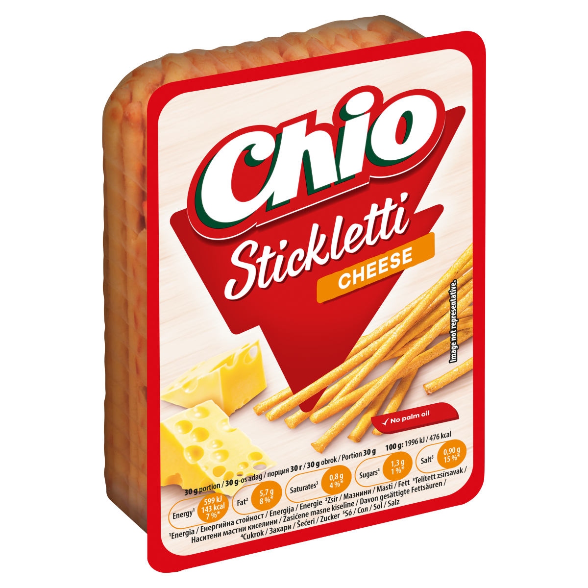 CHIO Stickletti sajtos pálcika 80 g