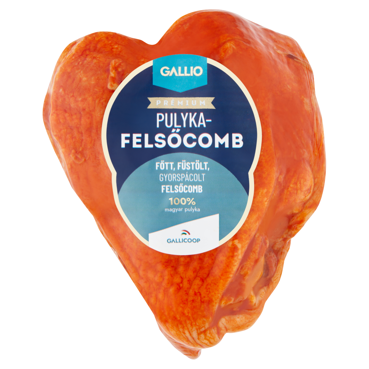 Gallicoop Gallio Premium Főtt Füstölt, Gyorspácolt Pulyka Felsőcomb