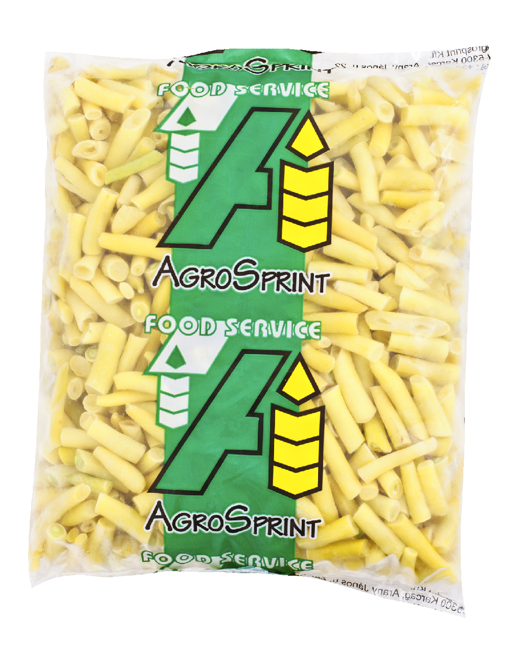 Agrosprint Gyorsfagyasztott Sárgahüvelyű Vágott Zöldbab 1 kg