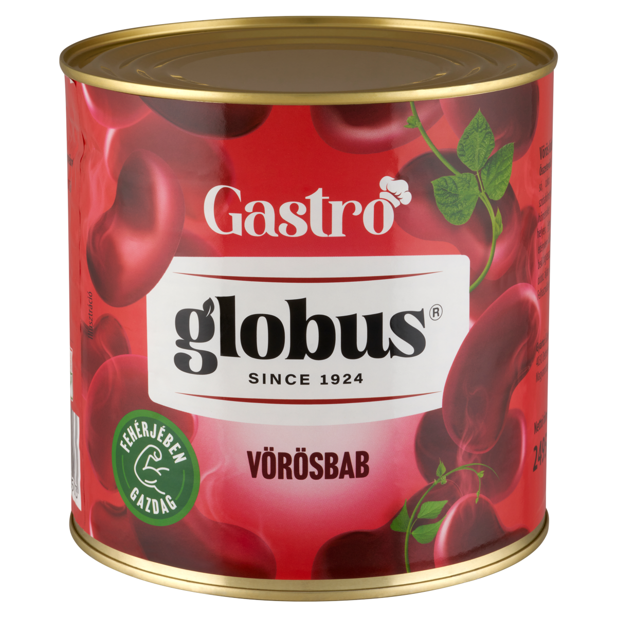 GLOBUS Gastro Vörösbab Konzerv 2,495 kg