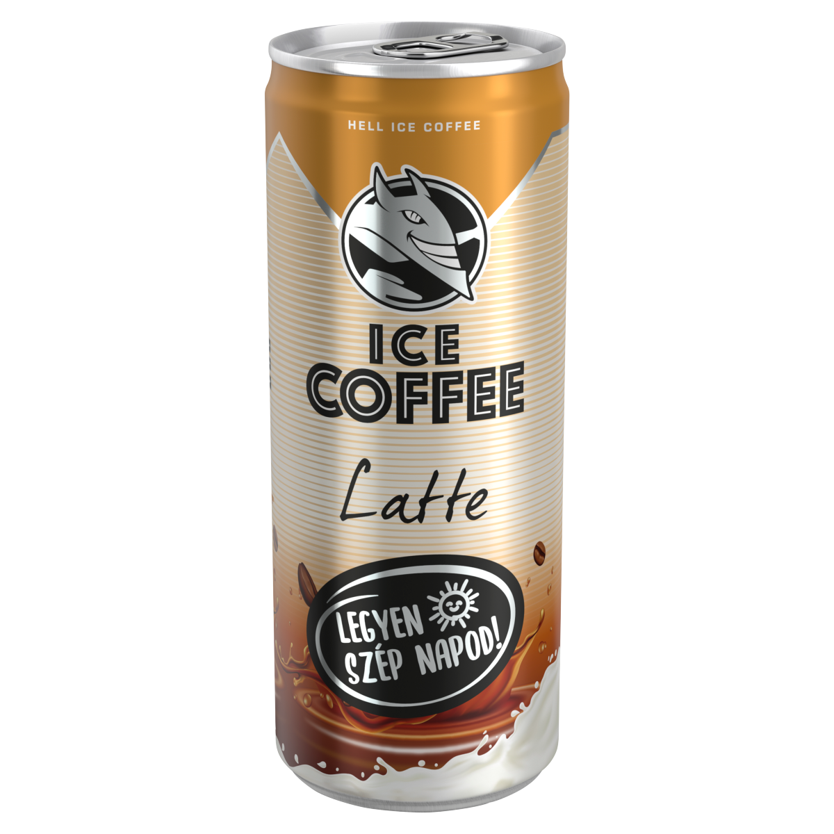 HELL Ice Coffee Latte UHT ital tejjel és kávékivonattal 250 ml