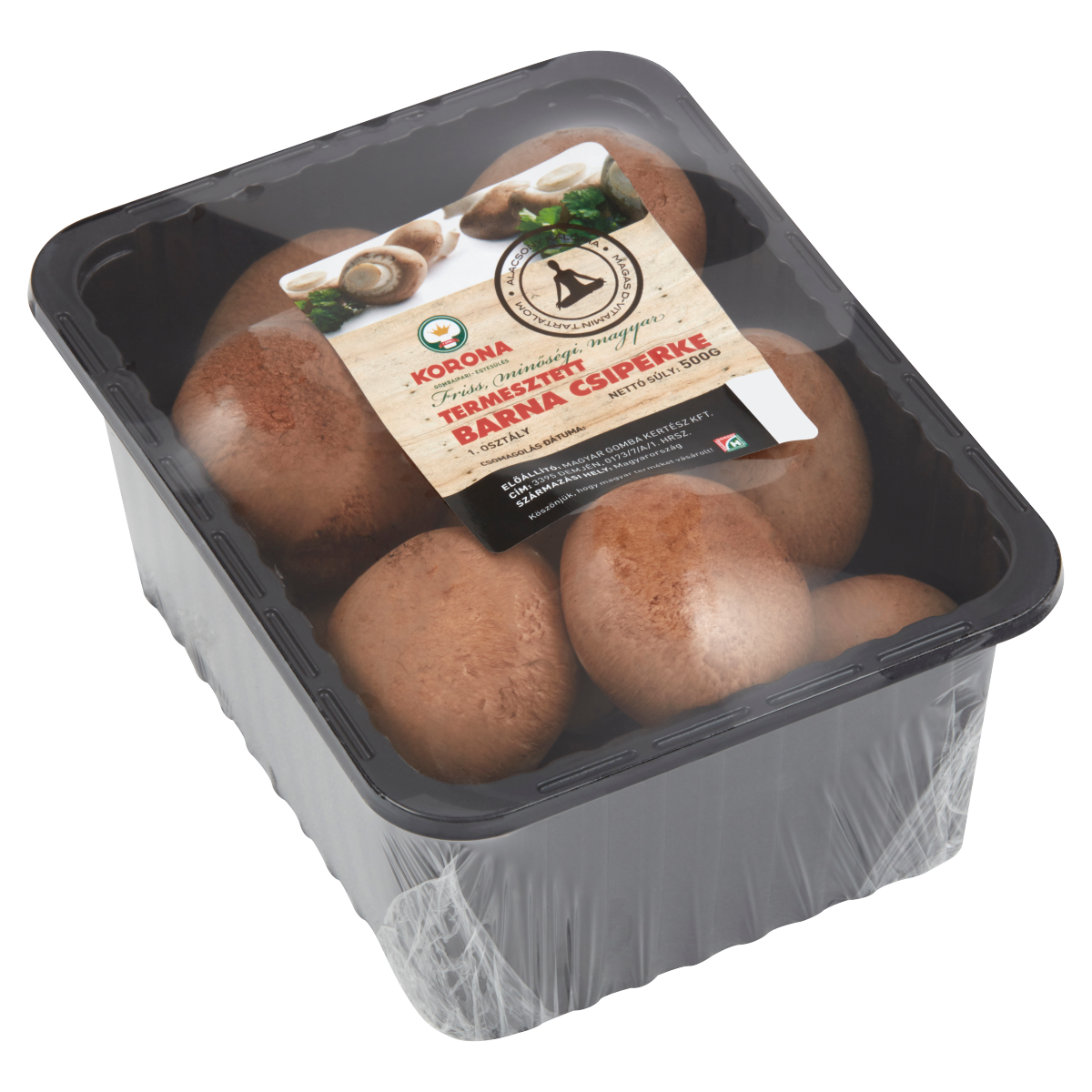 Korona Termesztett Barna Csiperke 500 g