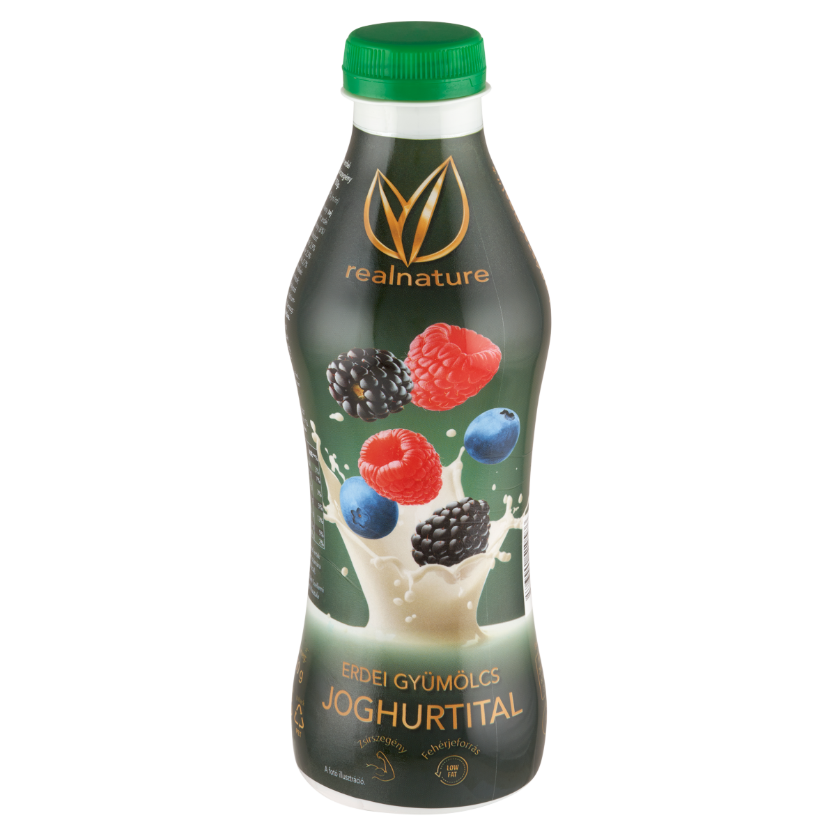 Real Nature ProXY erdei gyümölcs ízesítésű zsírszegény joghurtital 750 g