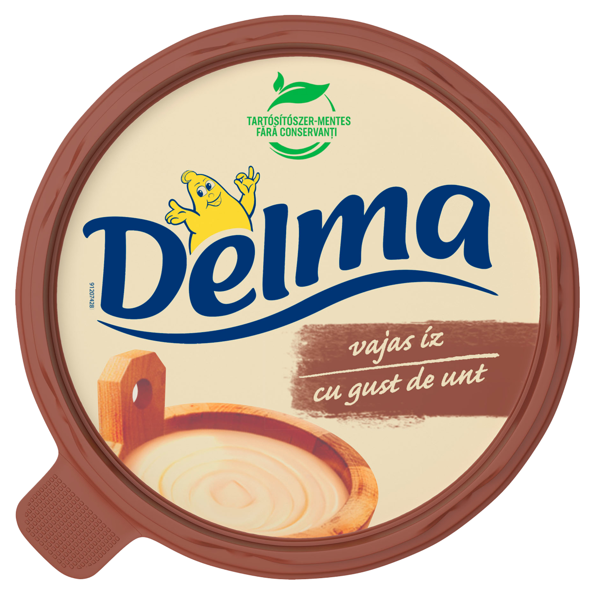 Delma vajas ízű félzsíros margarin 39% 450 g