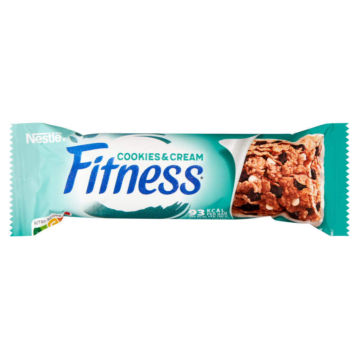 FITNESS Nestlé Fitness Cookies & Cream gabonapehely-szelet vitaminokkal és ásványi anyagokkal 23,5 g