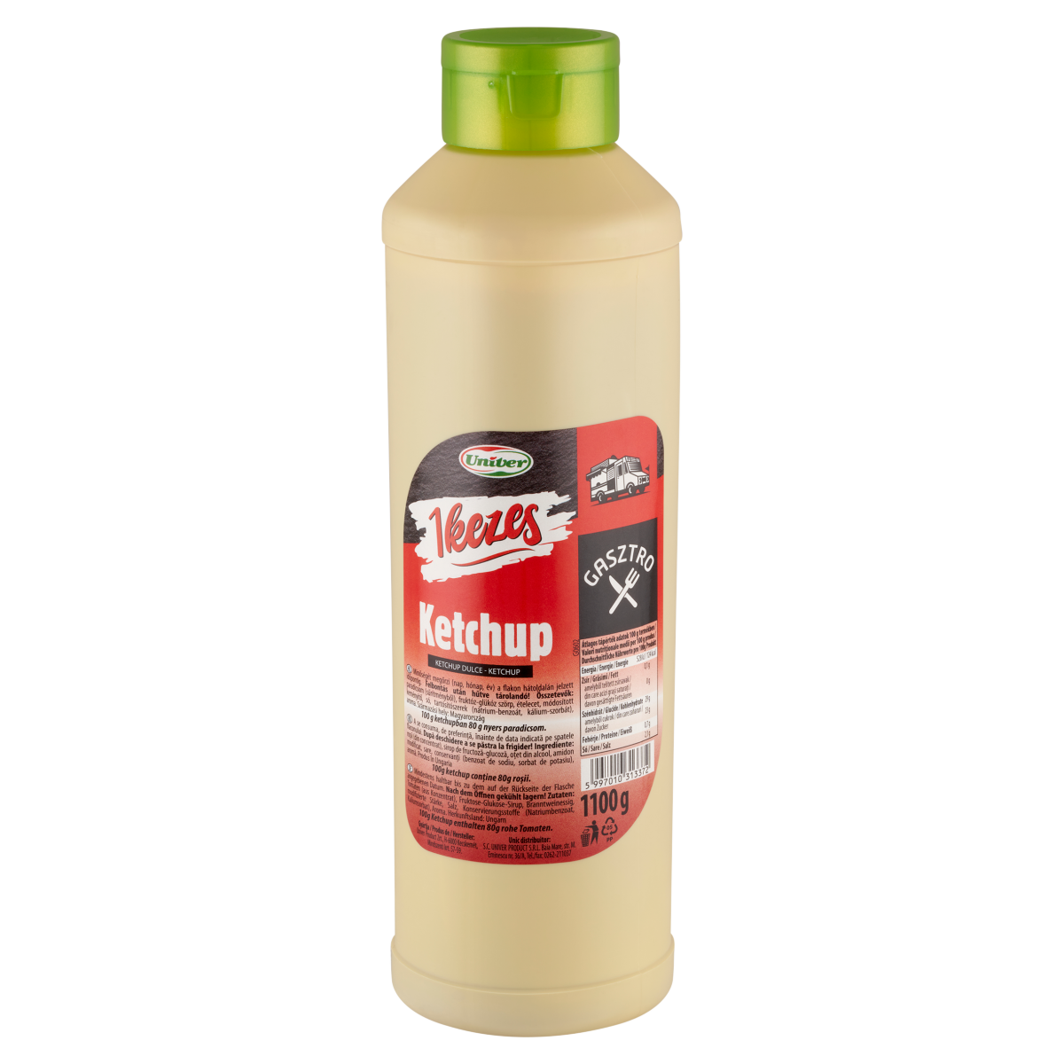Univer Ketchup 1 Kezes 1,1 kg