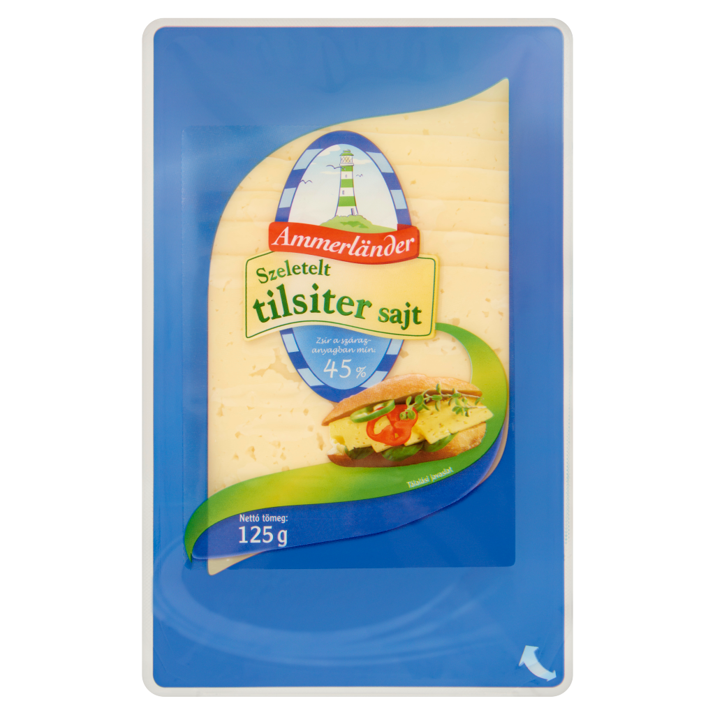 Ammerländer szeletelt tilsiter sajt 125 g