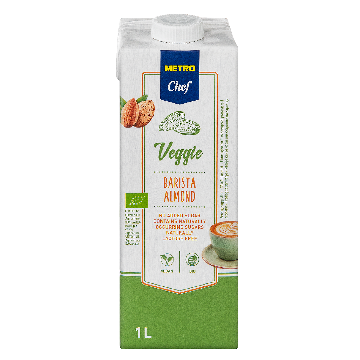 METRO Chef Bio Veggie Barista Mandulaital 1 l