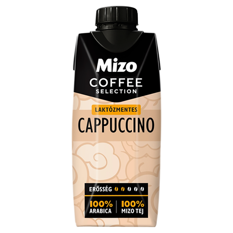 Mizo Coffee Selection Cappuccino laktózmentes zsírszegény kávés tej 250 ml