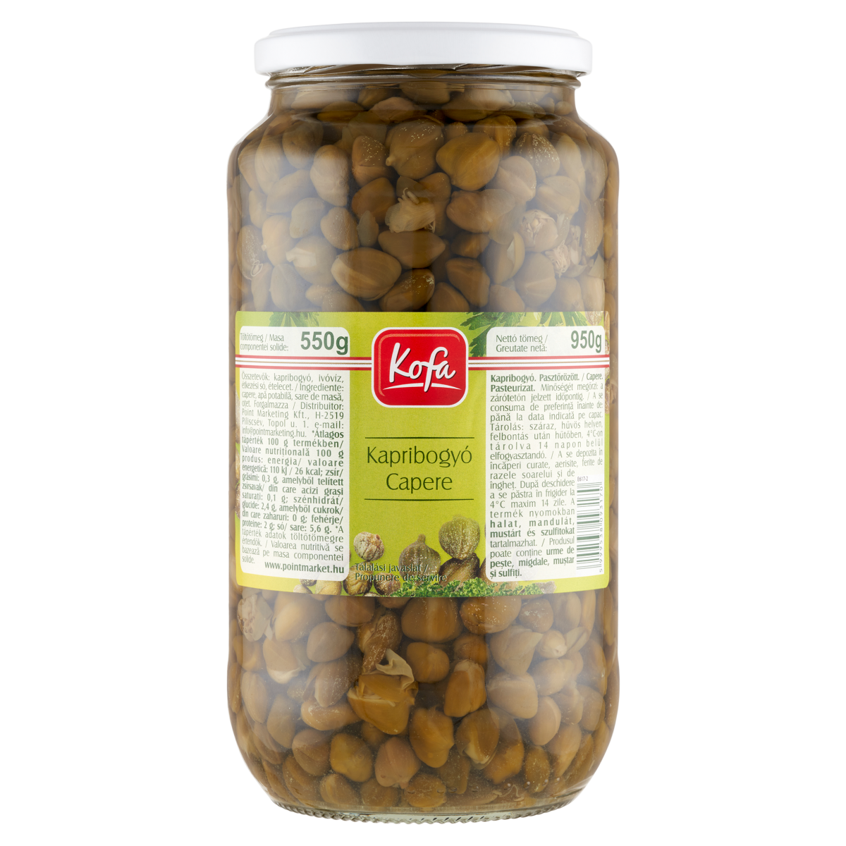 Kofa 950g Kofa kapribogyó