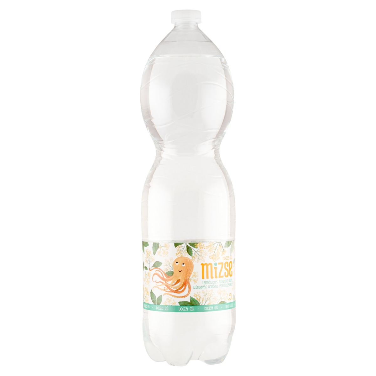 Mizse Szénsavas Bodza Ízű Ízesített Víz 1,5 l