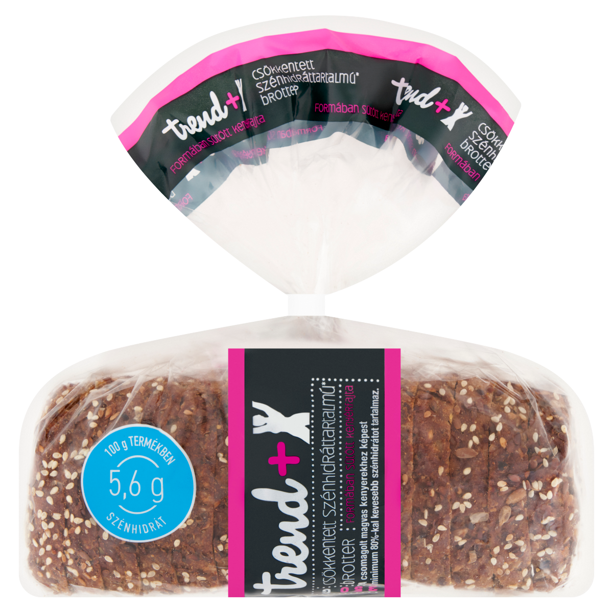 Jókenyér Trend+ Fitt&Well csökkentett szénhidráttartalmú kenyér 350 g