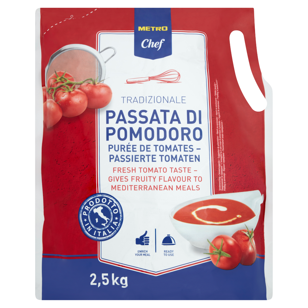 METRO Chef Paradicsompüré Pouch 2,5 kg