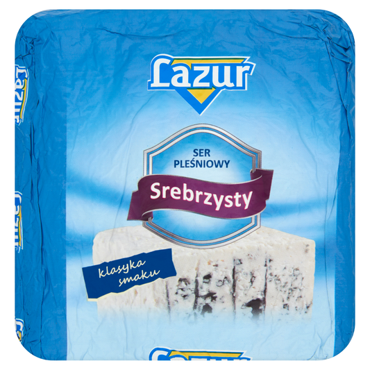 Lazur ezüst kék márványsajt