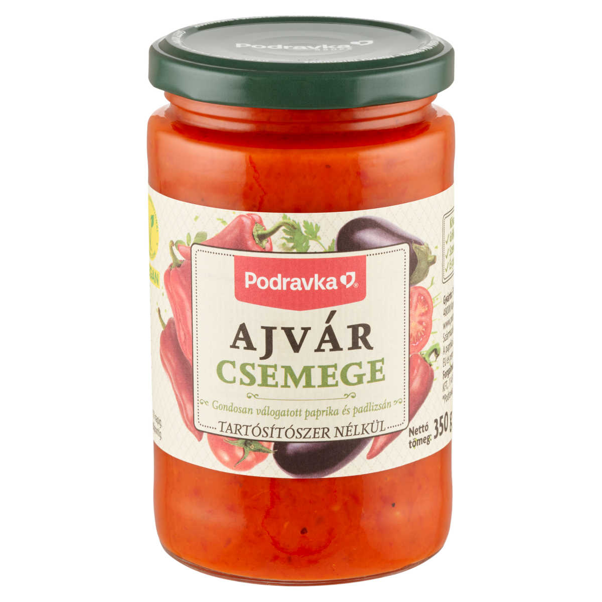 PODRAVKA csemege ajvár 350 g