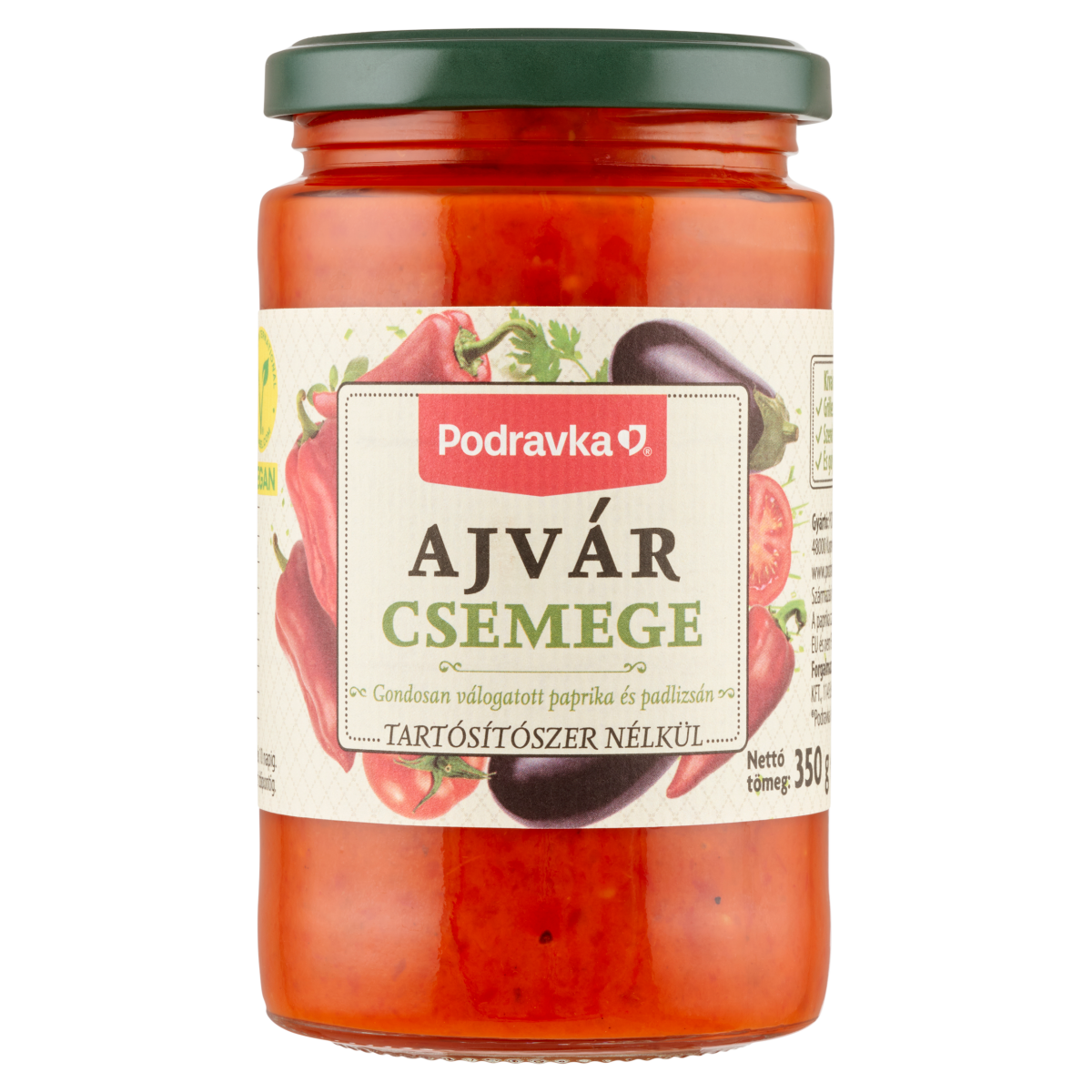 PODRAVKA csemege ajvár 350 g