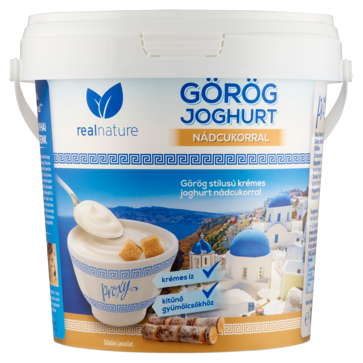 Real Nature Proxy görög joghurt nádcukorral 1 kg