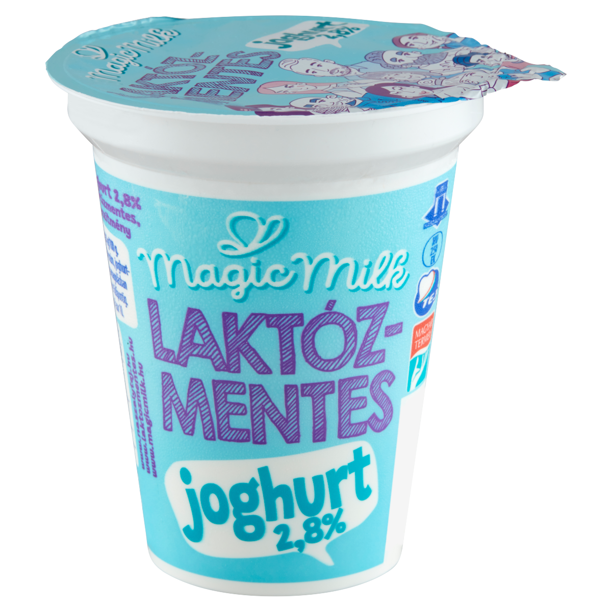 Magic Milk laktózmentes élőflórás zsírszegény natúr joghurt 150 g