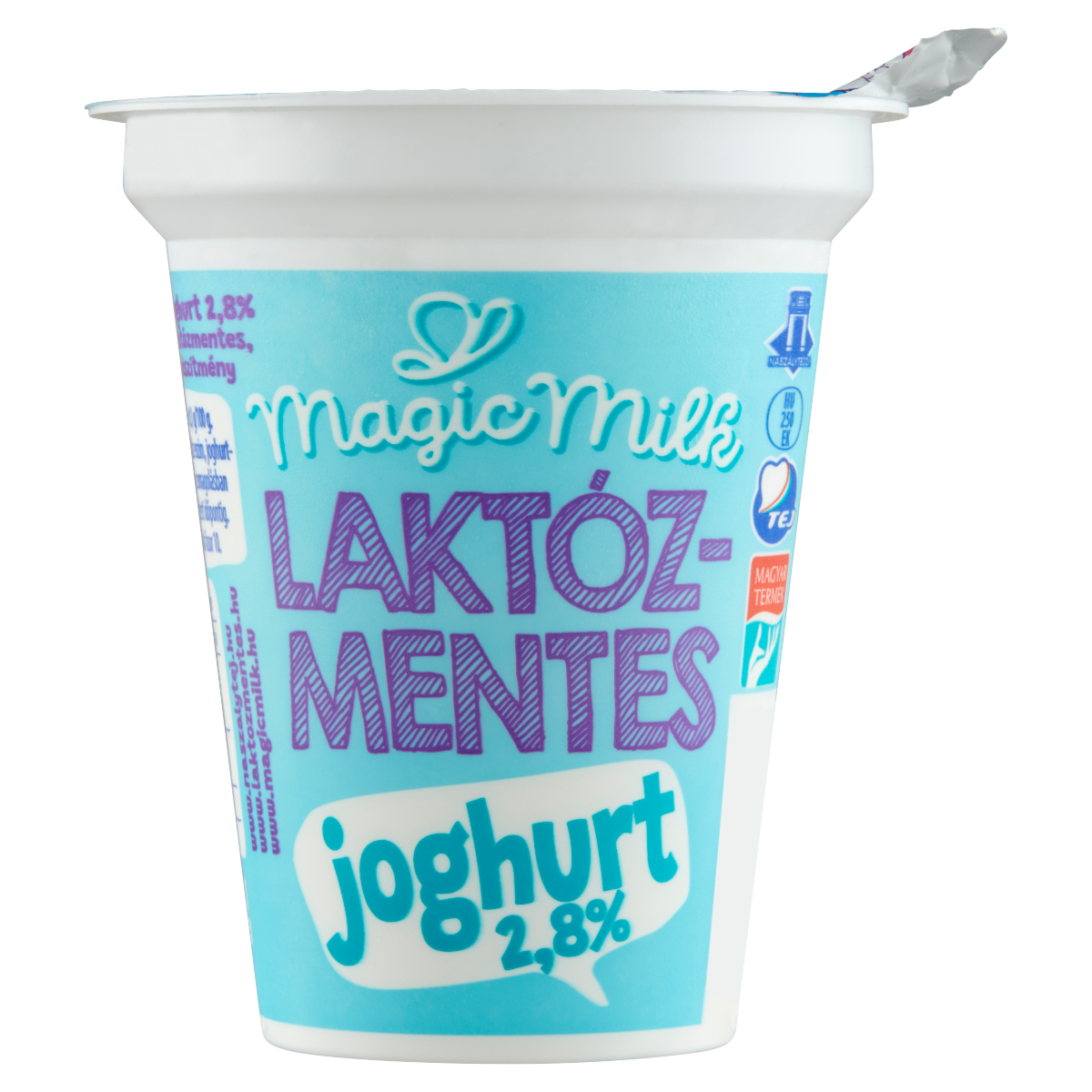 Magic Milk laktózmentes élőflórás zsírszegény natúr joghurt 150 g