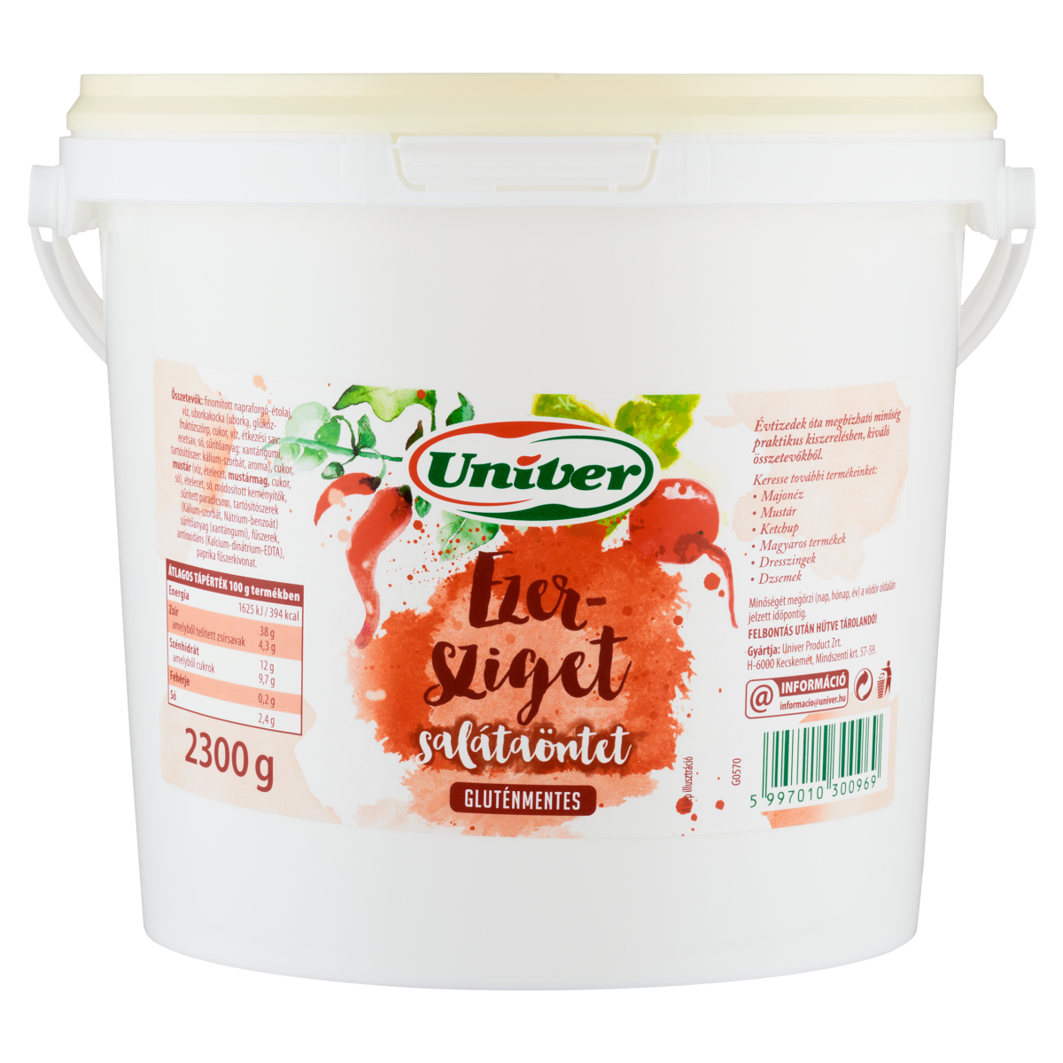 Univer Ezersziget Salátaöntet 2,3 kg