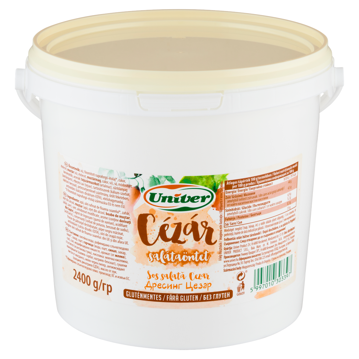 Univer Cézár Salátaöntet 2,4 kg
