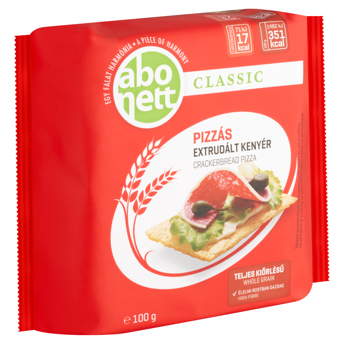 Abonett Classic pizzás extrudált kenyér 100 g