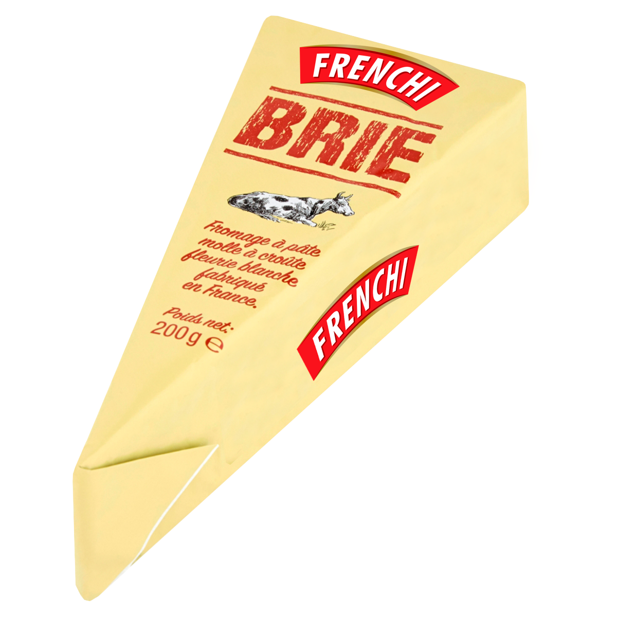 FRENCHI Fehér Nemespenésszel Érlelt Zsírdús Lágy Brie Sajt 200 g
