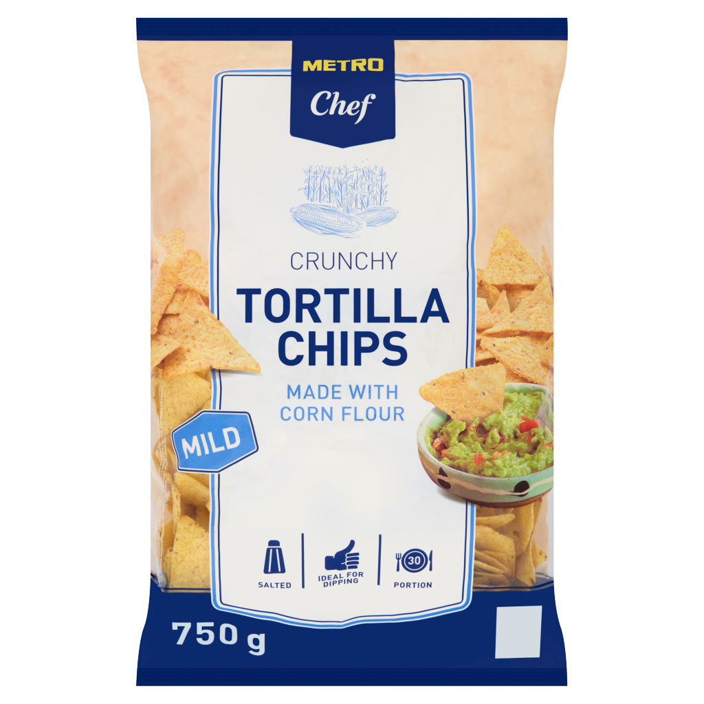 METRO Chef Tortilla Chips Mild 750 g
