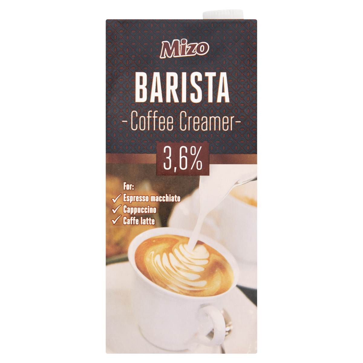 Mizo Barista tejből és permeátumból készült UHT növényi zsíros ital 3,6% 1 l