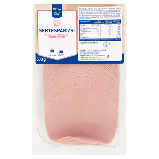 METRO Chef Szeletelt Sertéspárizsi 500 g