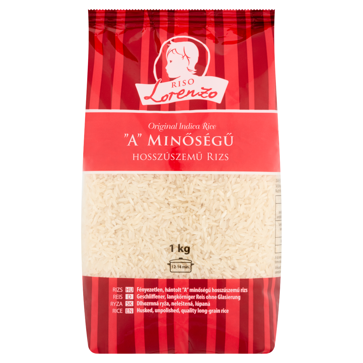 Lorenzo "A" minőségű hosszúszemű rizs 1 kg